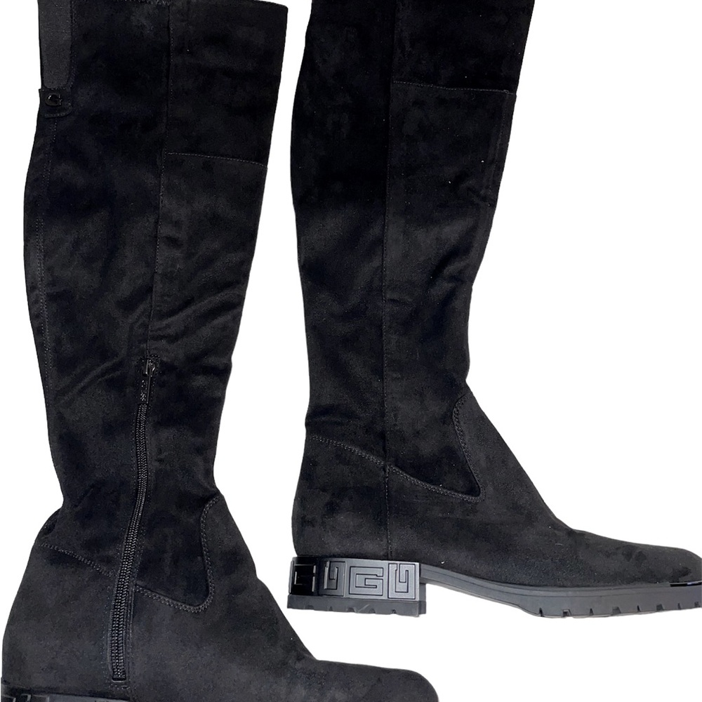 GUESS Women’s Black Over-the-Knee Suede Boots, size 8.5
